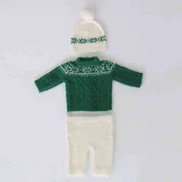 Happyy Baby Newborn Christmas Photography adereços e roupas para fantasia de festa recém -nascida T220727