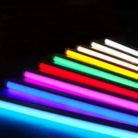 Color Light LED Strips Lighting al neon 1FT-5FT T5 Led Integrated LED Tube Lampadina Bulb Bulb multifunzione per palcoscenico Pub Pub Hotel Crestech888