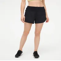 092 Lu Speed ​​Up Короткие женские шорты для йоги с высокой талией. Фитнес-тренировок