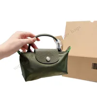 حقائب مصممة حقائب اليد محافظ سيدة الكتف كروس نايلون حقيبة 7 ألوان على حمل 17 سم