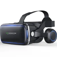 VR Glasses 3D Virtual Reality G04E Game Console Headset Mobile Phone Stereo Movie Digital263L