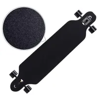 Papier de verre à plateau long professionnel de pont de skateboard noir papier pour plancher de patinage longboard emery road338h