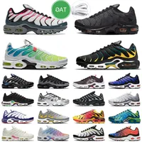 Discount Tn Se Men Women Running Shoes Triple Black White Club University Blue Grey Yellow and Pink Teal Volt Worldwide Zapatos
