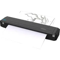 A4 Paper Portable Printer Thermal Transfer Mini Bluetooth USB Printer Home Business Builtin Batteryがいつでも印刷できる235H257R