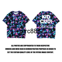 Letnia Tide Ape Kid Cudi Galaxy Roaming Camouflage T-shirt