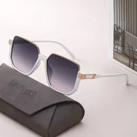 Óculos de sol gradiente quadrado feminino Multicolor Moda Moda de Half-Rim Men Designer UV400SunglassessUnSunSesses