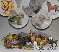 Party Favo Het originele simulatiemodel van Animal Collection Poppen Speelgoed Geschenken Geschenken Kinderen Cognitive Meubelartikelen