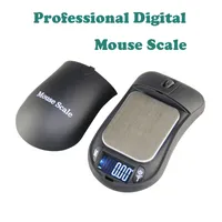 500 g / 0.1g Scales de joyería electrónica digital Escala de bolsillo Escalas de pesaje de alta precisión Escalas Análisis Instrumentos Mini forma de ratón