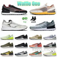 Blazer Waffle One Original Running Shoes Electric Green Summit White Black Scream Infinite Lilac Fucsia Mujeres Men Waffles Sports Trainers OG Sneakers 45 Eur.
