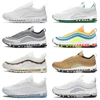 Shoes Classic 97 Sean Wotherspoon 97s Running Vapores Triple White Black Golf NRG Lucky And Good MSCHF X INRI Jesus max 97