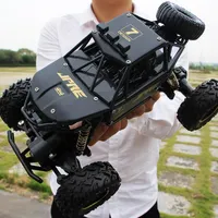 RC car 4WD 2.4GHz climbing dual motor big foot remote control model off-road vehicle toy drift car toys