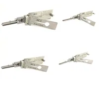 Genuine LISHI 2 in 1 Pick and Decoder KW1 KW5 SC1 SC4 4pcs set locksmith supplies