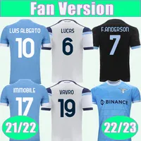 21 22 Jerseys de football de la Lazio Luis Alberto
