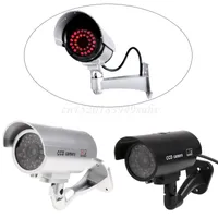 كاميرات في الهواء الطلق في الهواء الطلق مراقبة وهمية أمنية كاميرا كاميرا ليلة CCTV مع LED Lightip ipip IP