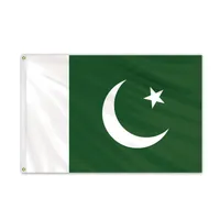 Пакистанские флаги страновые национальные флаги 3'x5'ft 100d Полиэстер высокий качество с двумя медными Grommets253p