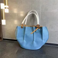 2021 latest denim tote bags Luxury designer handbags Two sizes available Handbag Shoulder bag Large capacity Simple style Casual a266c