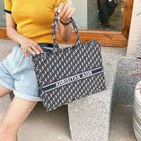 Großhandel online 75% Rabatt auf kleine Tasche Sommer Hand Mode Einkaufen Reisen Große Kapazität Canvas Tasche