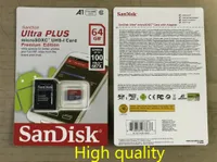 16GB/32GB/64GB/128GB/256GB SDK Mikro SD Kart Class10/Tablet PC TF Kart C10/Otomobil Kaydedici Bellek Kartı/SDXC Depolama Kartları 100MB/S