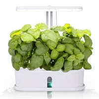 Fornecimento de jardim Smart Hydroponics Indoor Herb Kit Mini Plant Grow LED System de cultivo de luz com POTS309p auto-água