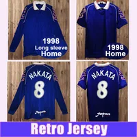 1998 Japan National Team Nakata Mens Soccer Jerseys Soma Akita Okano Kawaguchi Retro Retro Home Football Shirt Kazu Hattori Uniforms