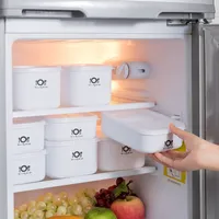 Kühlschrank Food Saver Lager Container Küche versiegelt CrisPr Container Mikrowelle Frische Box
