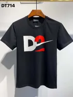 DSQ Phantom Turtle FW New Mens Designer T-shirt Italie Fashion Tshirts Summer DSQ Pattern T-shirt m￢le Q DSquare 2 DSquareds DSQ2S DSQS UAP
