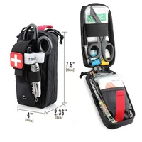 Tactical Molle EDC мешочек на открытом воздухе EMT Kit Aid Kit Ifak Trauma Hunting Agency Survival Bag Сумка военная инструмент 220623