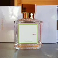 Promocja kobiety luksusy projektant 70 ml perfum butelka Man Rose oud jedwabny nastrój Ekstrait de Parfum Długujący czas zapach spray czarujący zapach dobrej jakości