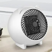 Smart Electric Heaters Cartoon Rechargeable Small Heater Home Office Leafless Fan Super Quiet And Warm Mica Cn(origin) 800W12551