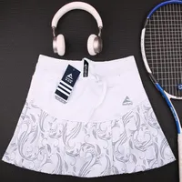 Женские теннисные юбки с встроенными в короткие женские теннисные косой шкафы женская фитнес -юбка для бодибилдинга упражнения йога спорт Short1907