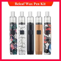 Beleaf Wax Pen Kit Vaporizer Variable Voltgae Preheat Battery 500mAh Replacement Ceramic Chamber Wax Atomizer Dab Rig Electronic Cigarette with 5 colors
