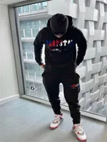 2022 Erkek ve Kadın Tasarımcı Trailtsuits Hoodies Pantolon Set Kapşonlu Erkek Ter Takım Patchwork Siyah Katı Marka Sonbahar Kış Hoodie Sweater Sportsuit M-3XL