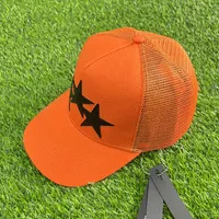 New AM Hat Designer Ball Caps Trucker Hats Mode Stickbuchstaben hochwertige Baseballkappe