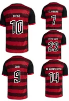 22 23 Flamengo Thai Качественные футбольные майки индивидуальные футбольные интернет -магазины местный интернет -магазин Kingcaps Оптовая одежда