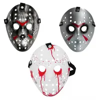Retro Jason Mask Máscara Mardi Gras Masquerade Halloween Traje para máscaras de festa para a festa do festival B0524W2