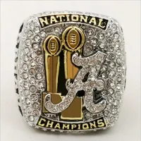 NCAA 2017 Чемпионат Алабама Кольцо высокого качества чемпионка моды Ring Ring Ring