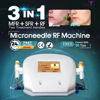 Taşınabilir Fraksiyonel RF Strenss Sökme Makinesi Microeliedle Cilt Gençleştirme Termal Güzellik Ekipmanı Yüz Kaldırma Kırışıklık Çıkarma