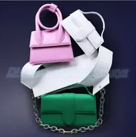 Классическая сцепление высшего качества Jacquem Woc Leather Tote Designer Bag Crossbody Women