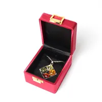 Torebki biżuterii torby wysokiego poziomu szczotkowanej miedzianej klamry klejnot klejnot klejnot klejnot bransoletki wbudowane wysokiej jakości satynowe tkaniny chroń akcesoria jewelry