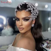 Youlapan HP449 Pageant Crown с гребенью свадьба повязка на голову для женщин мода Tiaras Bridal аксессуары для волос невесте головной убор