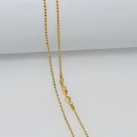 Pendant Necklaces 1pcs Whole Gold Filled Necklace Fashion Jewelry Bead Ball Link Chain 2mm 16-30 Inches297p