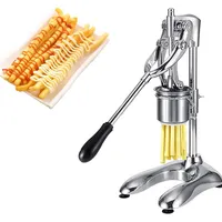12 holes Super lange friet maker machine machine gemashed aardappelen extruders handmatige friet squeezer voor huishouden commercial205d