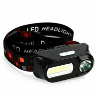 Headtorch-Scheinwerfer LED 18650 Li-Ion-Batterie Outdoor-Gadgets Wiederaufladbare Batterien Ladegerät Kabel