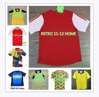 1994 96 Gunner Bergkamp Retro Soccer Jersey 97 98 99 91 1993 Wright Henry V.Persie 00 01 05 06 07 08 Senient Football Shirt