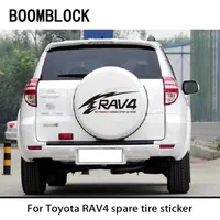 Boomblock Car Styling Car Coda di ricambio Pneumatico Tire Decoration Sticker per Toyota RAV4 Accessori