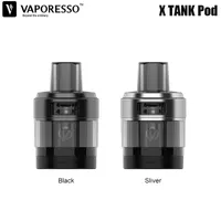 Vaporesso X Tank Pod 4.5ml Empty Cartridge Top Filling Tank Competiable with GTX Coil for GEN PT60/PT80 S Kit E-cigarette Authentic 2pcs/Pack