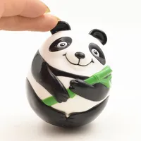 Baby Toys 0-12 Months Baby Rattles Nodding Tumbler Doll Learning Toys Gifts Panda tumbler Chinese style tourist souvenirs246H