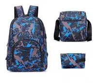 Meilleurs sacs extérieurs extérieurs camouflage de voyage sac à dos sac d'ordinateur oxford chaîne de freinage middle écolier sac étudiant de nombreuses couleurs