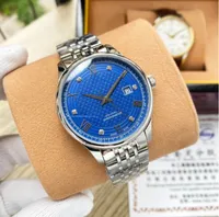 U1 de alta qualidade AAA Design de qualidade de gama Men's Watch Classic Diamond Three Pin Movimento Mecânico Automático 40mm Gentleman Ratches Ristwatches Montre de Luxe
