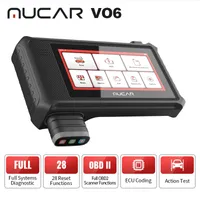 ThinkCar Mucar VO6 Auto OBD2 Scanner Diagnostic Tools Full System ECU CODING 28 Återställ livstid gratis uppdatering
